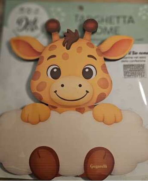 Picture of GIRAFFE NAME PLATE